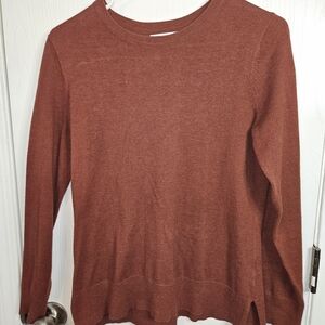 Old Navy Women's Brick Red Sweatshirt